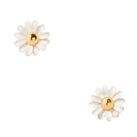 Kate Spade Dazzling Daisies Stud Earrings - White